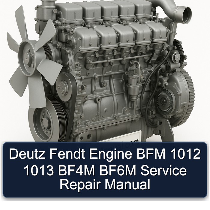 Deutz Fendt Engine BFM 1012 1013 BF4M BF6M Service Repair Manual 