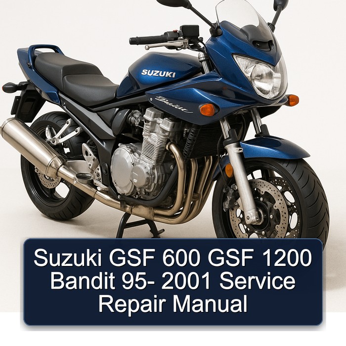 Suzuki GSF 600 GSF 1200 Bandit 95- 2001 Manual de servicio y reparación