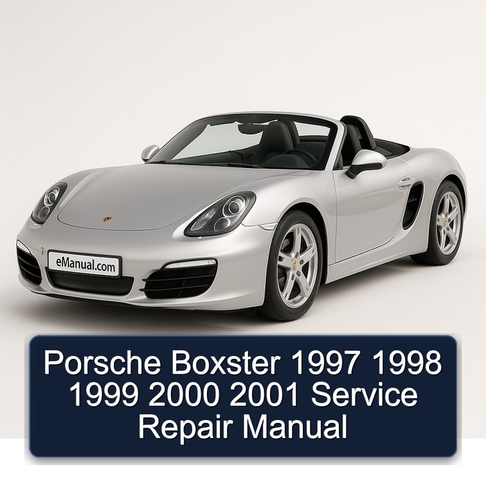 Porsche Boxster 1997 1998 1999 2000 2001 Manual de servicio y reparación