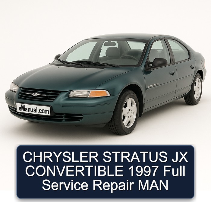 CHRYSLER STRATUS JX CONVERTIBLE 1997 Full Service Repair MAN