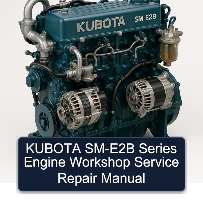 KUBOTA SM-E2B Series Engine Workshop Service Repair Manual 