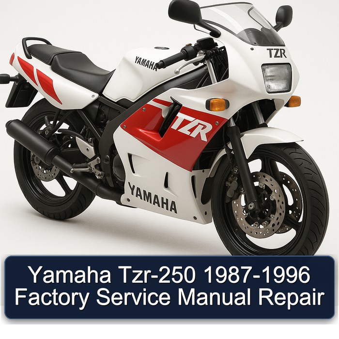 Yamaha Tzr-250 1987-1996 Factory Service Manual Repair