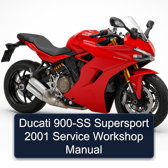 Ducati 900-SS Supersport 2001 Service Workshop Manual