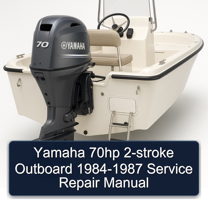 Yamaha 70hp 2-stroke Outboard 1984-1987 Service Repair Manual