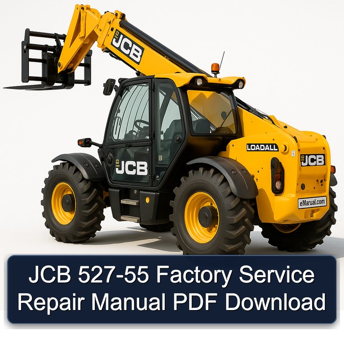 JCB 527-55 Factory Service Repair Manual PDF Download