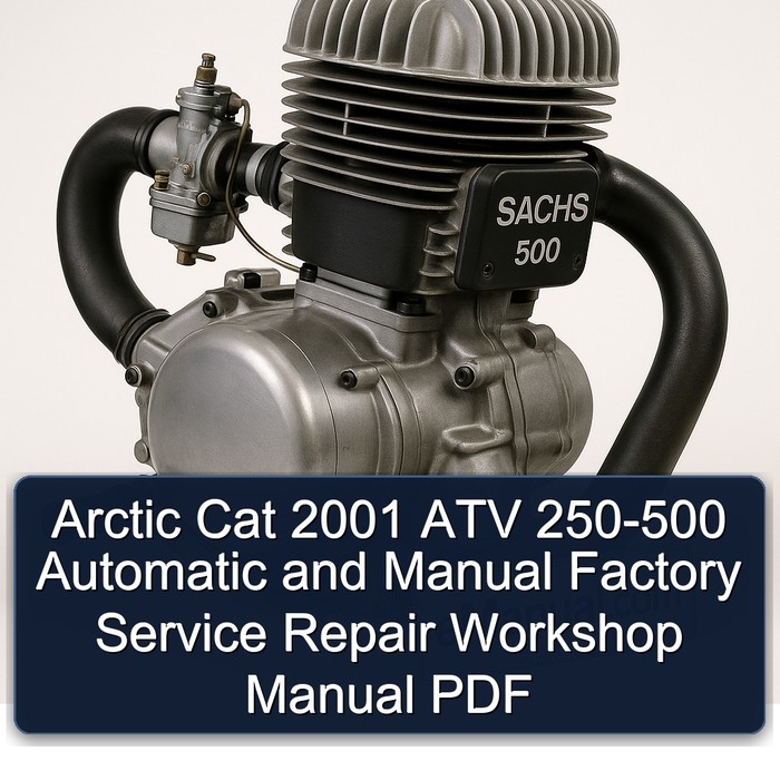 Arctic Cat ATV 250-500 (2001) Werkstatt-Handbuch (PDF)
