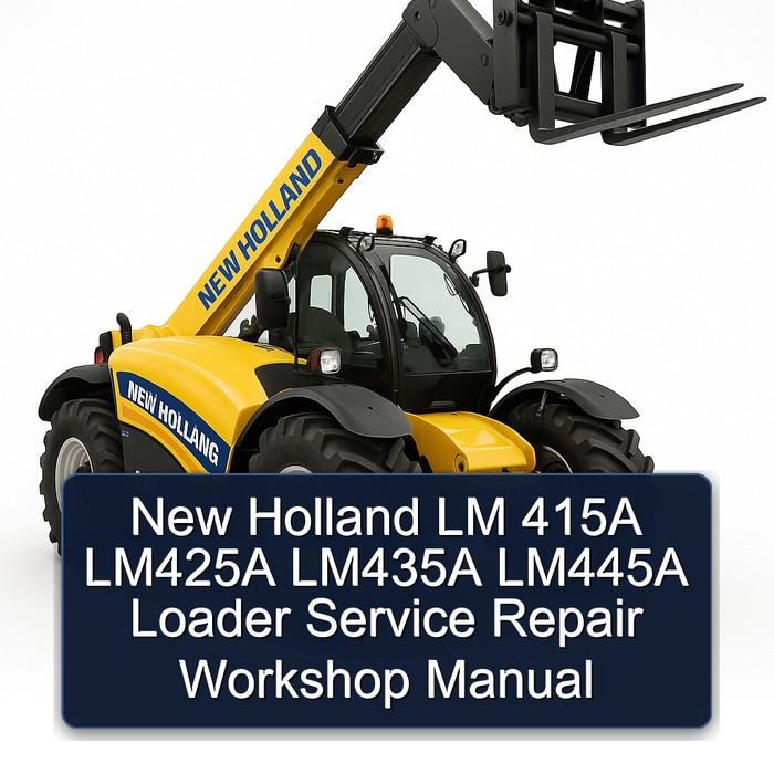 New Holland LM 415A / 425A / 435A / 445A Lader - Service- und Reparaturhandbuch