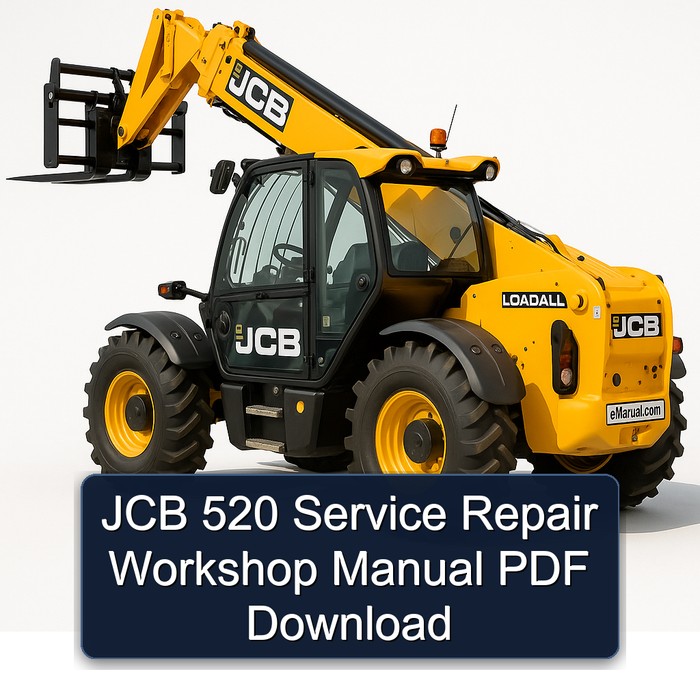 JCB 520 Service Repair Workshop Manual PDF Download
