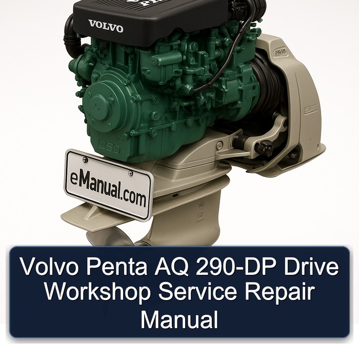 Volvo Penta AQ 290-DP Drive Workshop Service Repair Manual