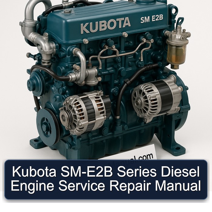 Kubota SM-E2B Series Diesel Engine Manual de servicio y reparación