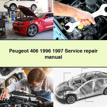 Peugeot 406 1996 1997 Manual de servicio y reparación