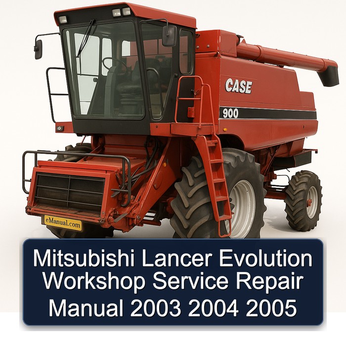 Mitsubishi Lancer Evolution Workshop Service Repair Manual 2003 2004 2005 