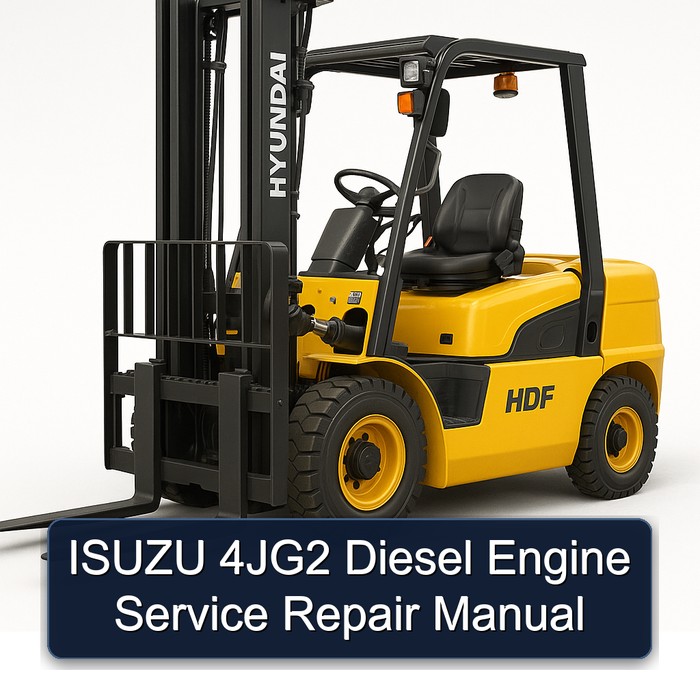 Manual de Servicio y Reparación del Motor Diesel ISUZU 4JG2