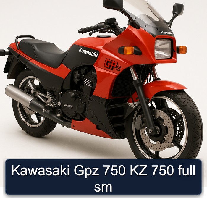 Kawasaki Gpz 750 KZ 750 full sm