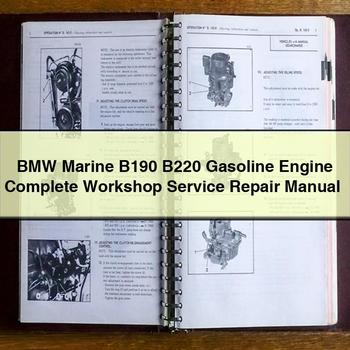 BMW Marine B190 B220 Gasoline Engine Workshop Service Repair Manual PDF Download