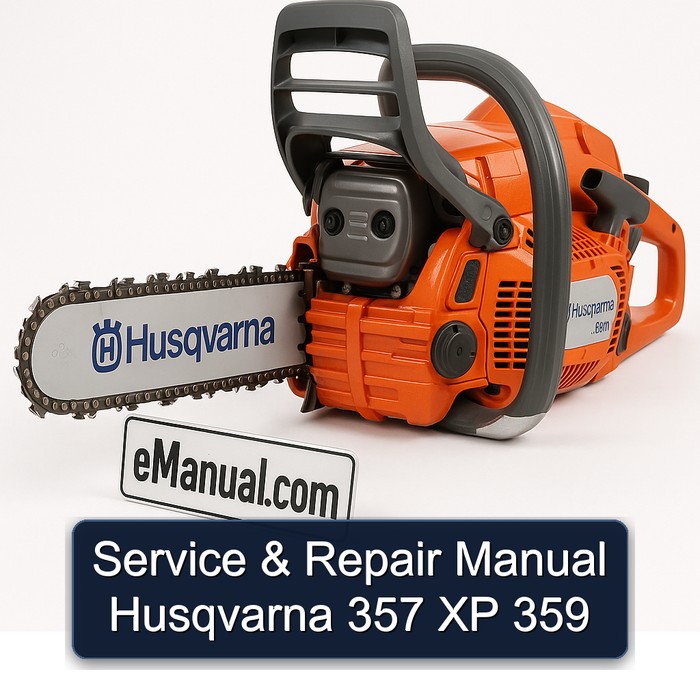 Service & Repair Manual Husqvarna 357 XP 359