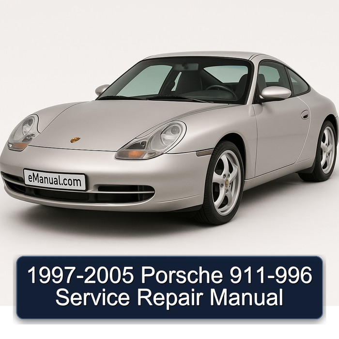 1997-2005 Porsche 911-996 Manual de servicio y reparación