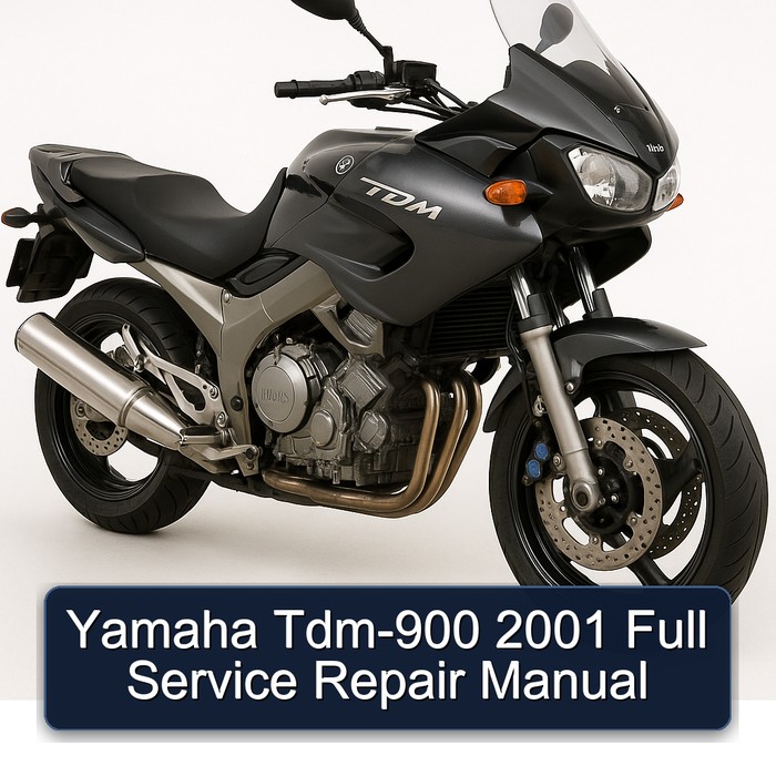 Yamaha Tdm-900 2001 Full Service Repair Manual