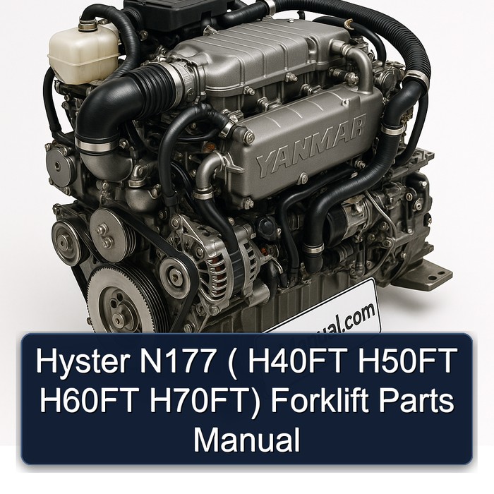 Hyster N177 ( H40FT H50FT H60FT H70FT) Forklift Parts Manual