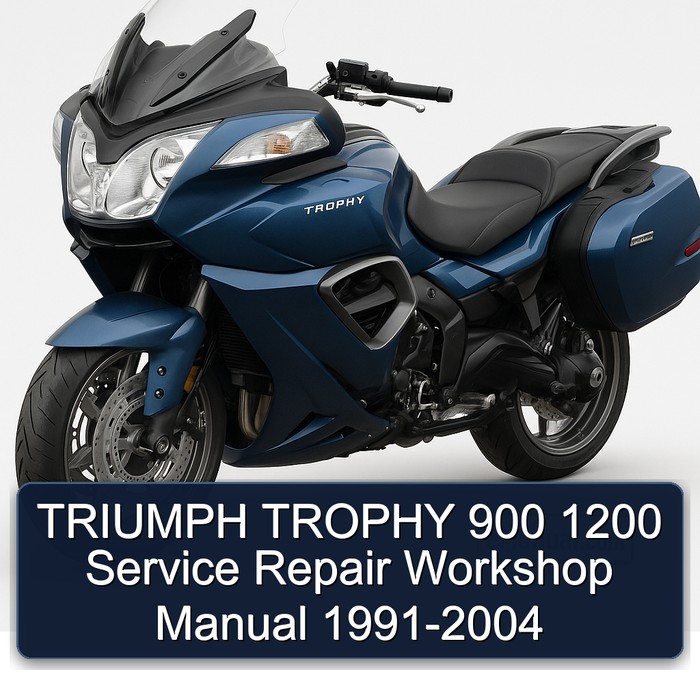 TRIUMPH TROPHY 900 1200 Service Repair Workshop Manual 1991-2004