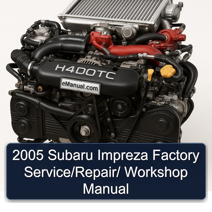 Manual de Servicio/Reparación/Taller Subaru Impreza 2005