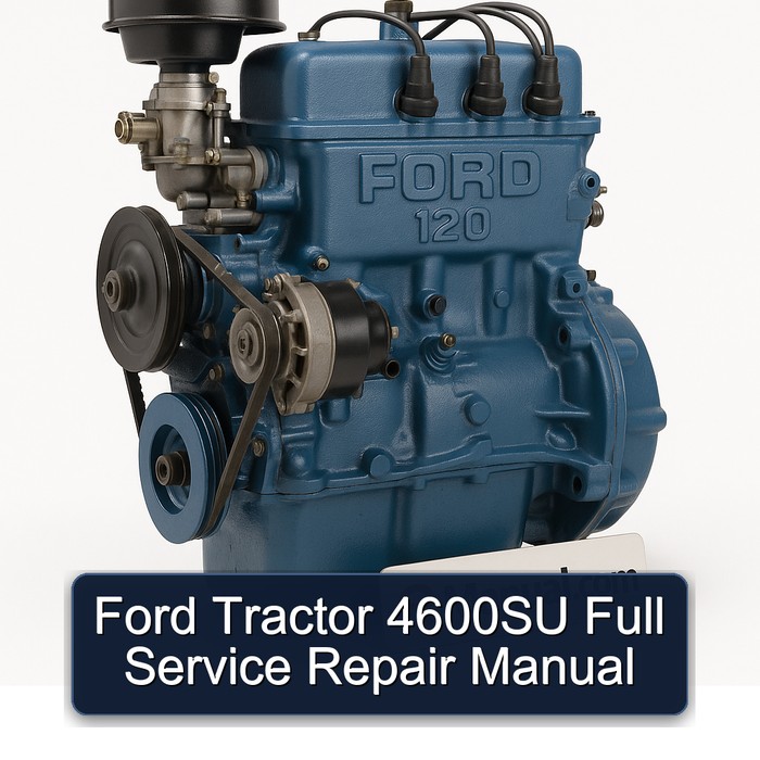 Ford Tractor 4600SU Full Manual de servicio y reparación