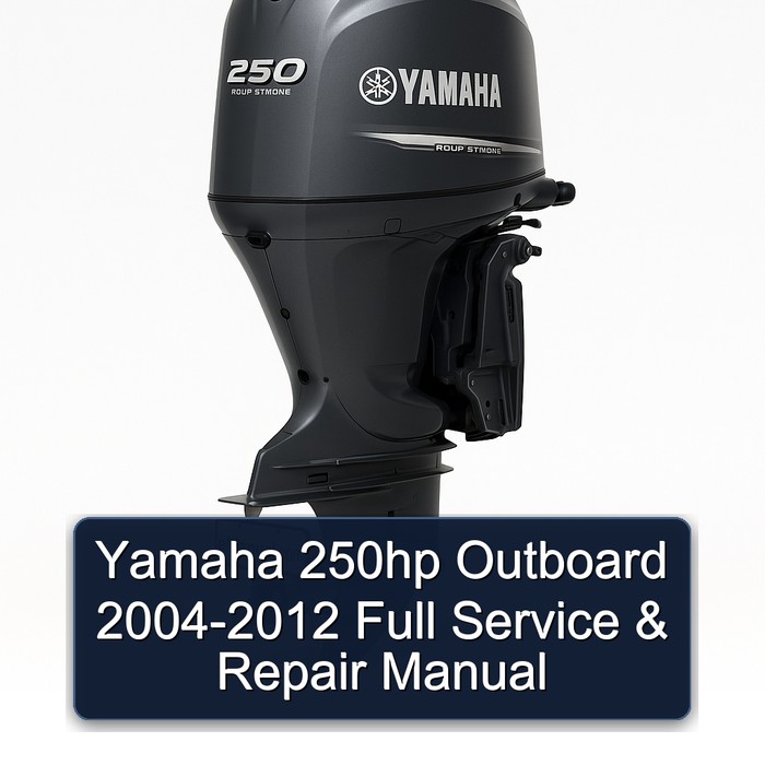2008 Yamaha 250hp Outboard Workshop Service Repair Manual PDF Download