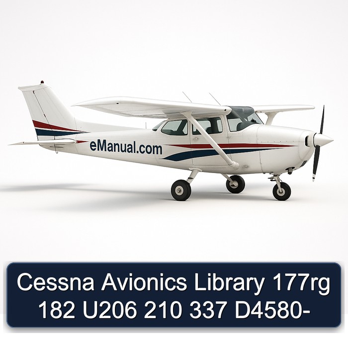 Cessna Avionics Library 177rg 182 U206 210 337 D4580-