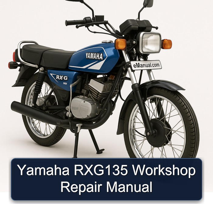 Yamaha RXG135 Workshop Repair Manual