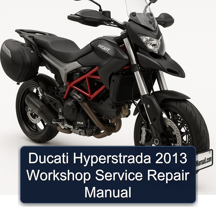 Ducati Hyperstrada 2013 Workshop Manual de servicio y reparación