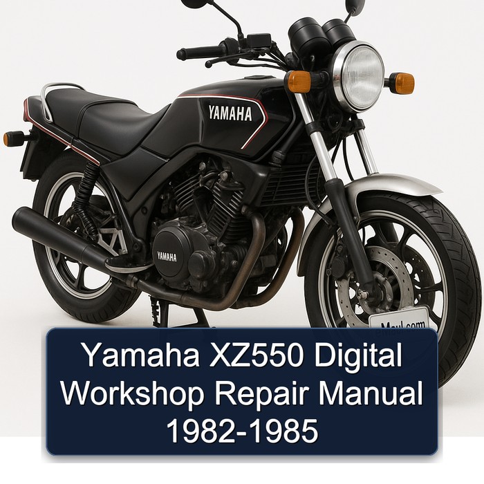 Yamaha XZ550 Digital Workshop Repair Manual 1982-1985