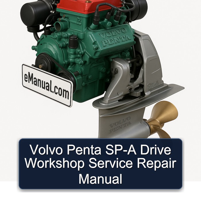 Volvo Penta SP-A Drive Workshop Manual de servicio y reparación