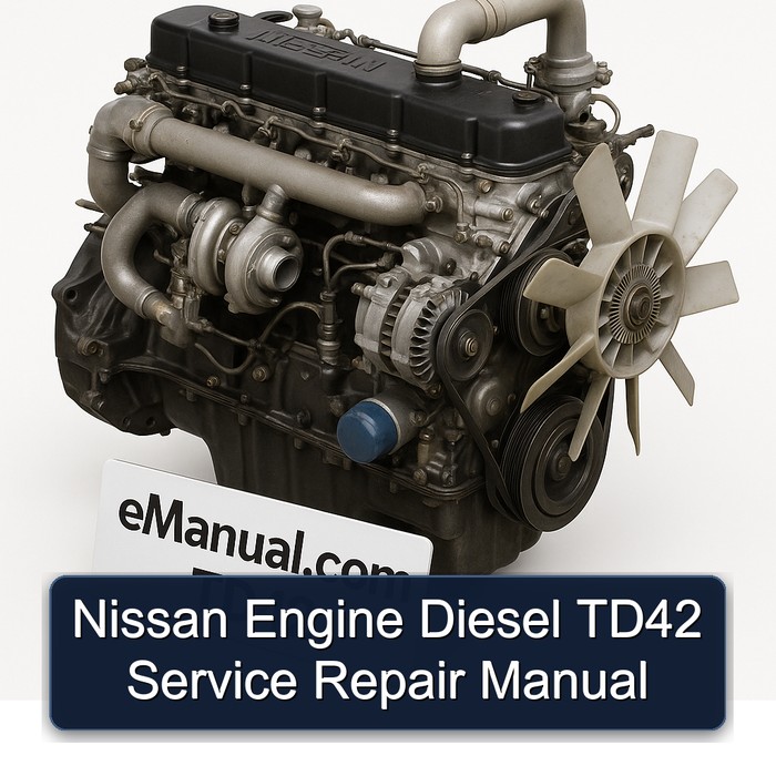 Nissan Engine Diesel TD42 Service Repair Manual 