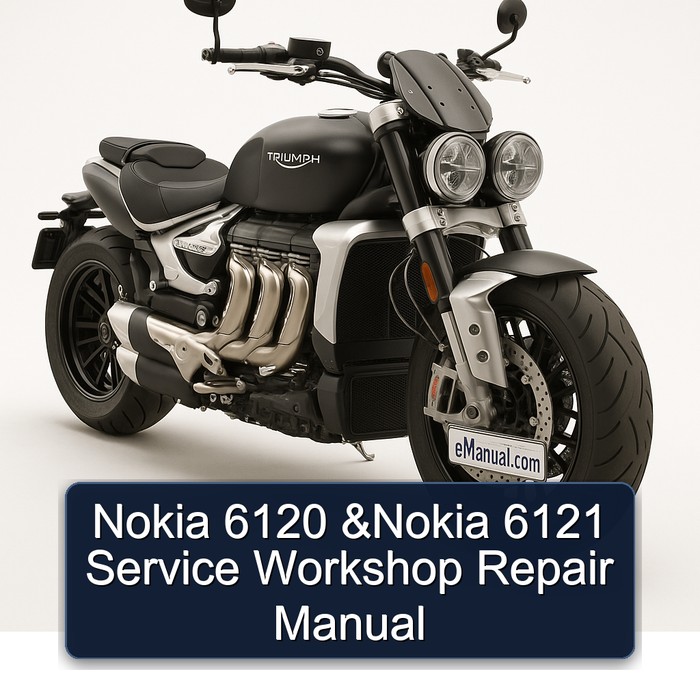 Nokia 6120 &Nokia 6121 Service Workshop Repair Manual