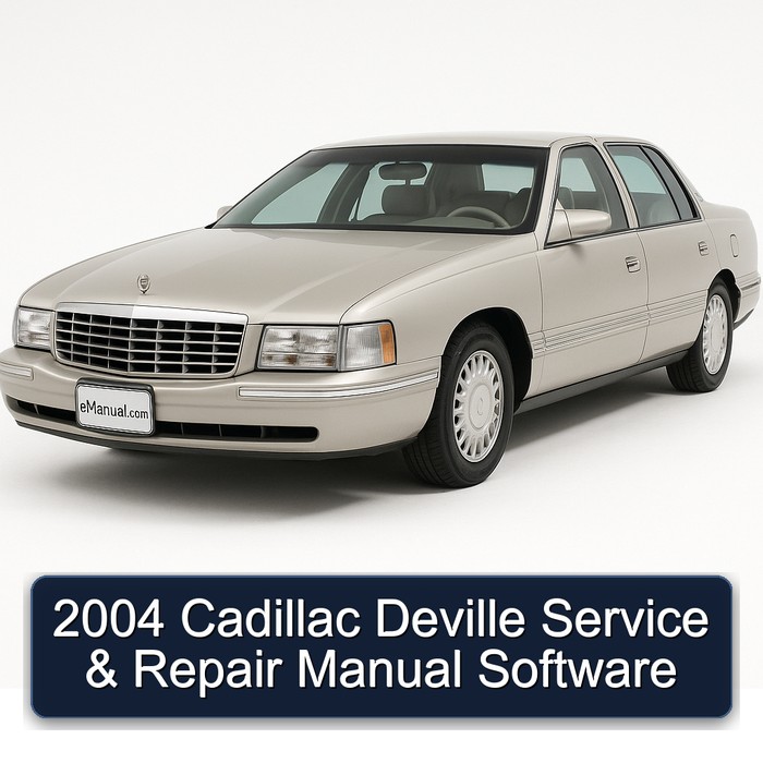 2004 Cadillac Deville Manual de servicio y reparación Software