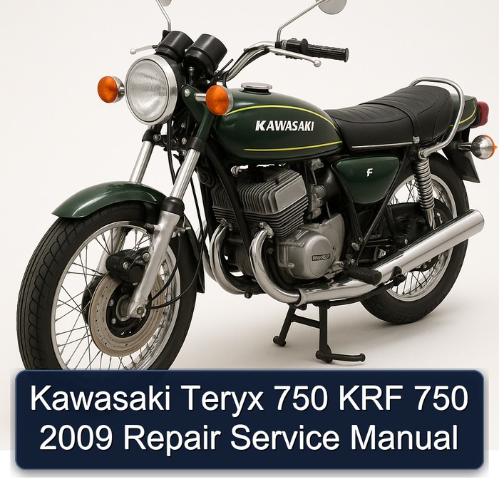 Kawasaki Teryx 750 KRF 750 2009 Repair Service Manual