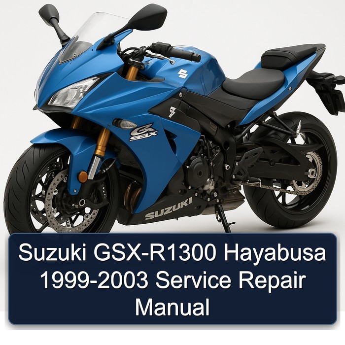 Suzuki GSX-R1300 Hayabusa 1999-2003 Manual de servicio y reparación