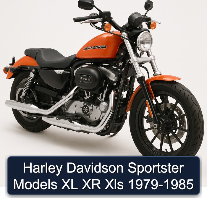 Harley Davidson Sportster Models XL XR Xls 1979-1985
