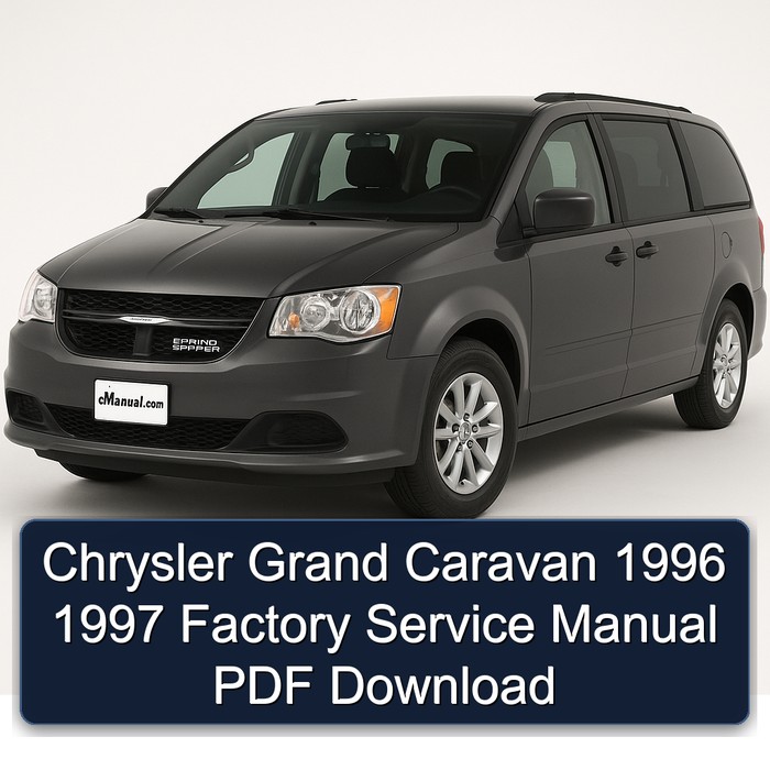 Chrysler Grand Caravan 1996 1997 Factory Service Manual PDF Download