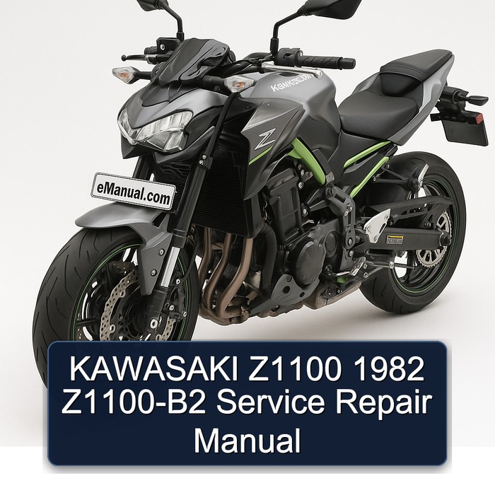 KAWASAKI Z1100 1982 Z1100-B2 Service Repair Manual