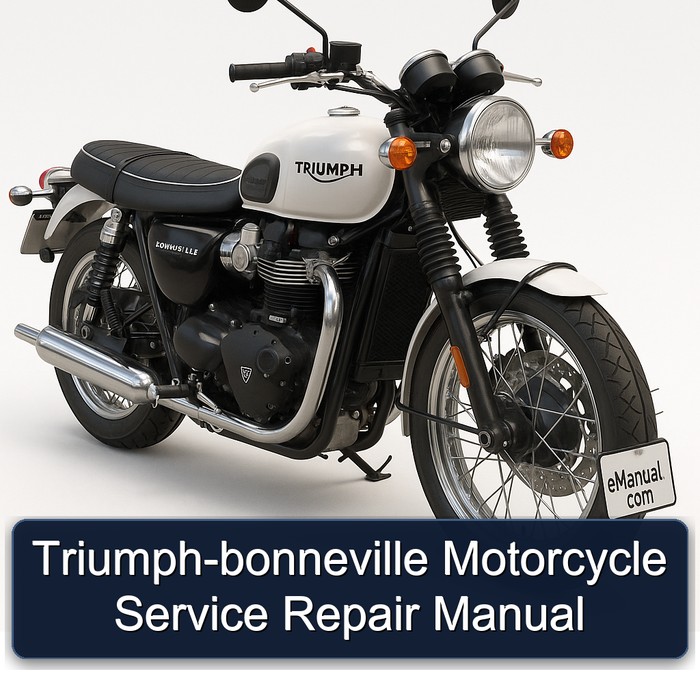 Triumph-bonneville Motorcycle Manual de servicio y reparación