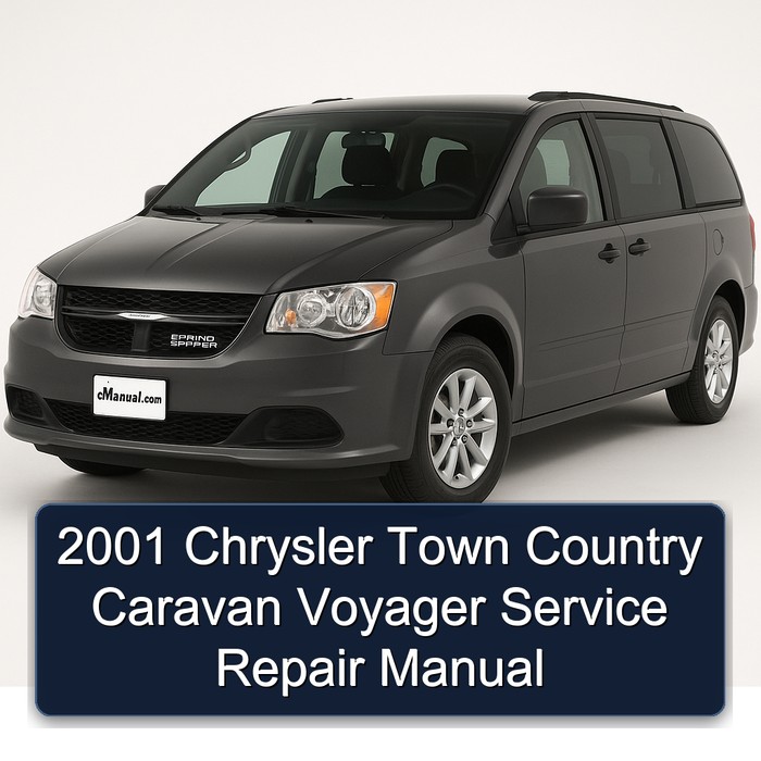 2001 Chrysler Town Country Caravan Voyager Service Repair Manual
