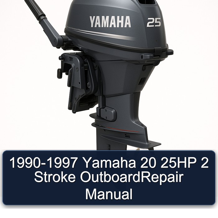 1990-1997 Yamaha 20 25HP 2 Stroke OutboardRepair Manual