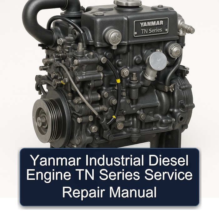 Manual de Servicio y Reparación del Motor Diesel Industrial Yanmar Serie TN