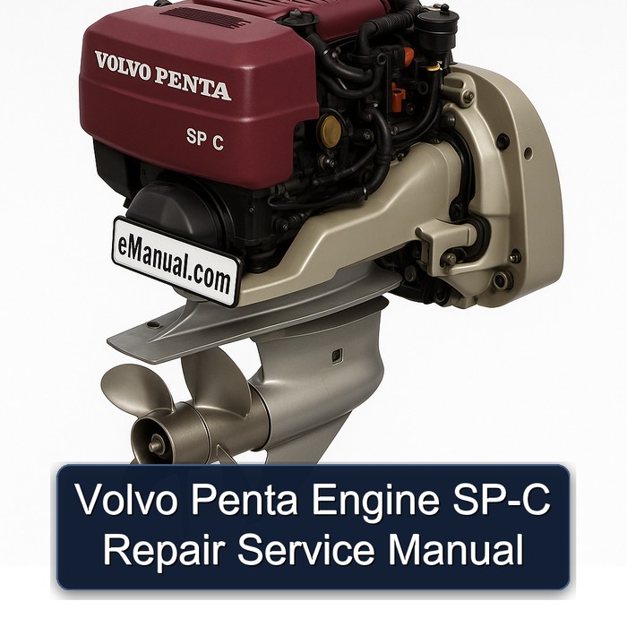 Volvo Penta Engine SP-C Repair Service Manual 