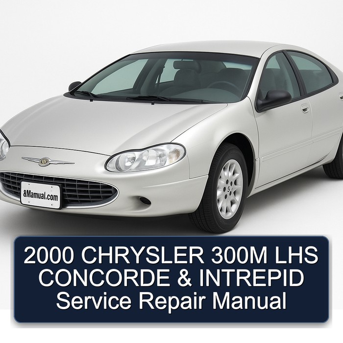 2000 CHRYSLER 300M LHS CONCORDE & INTREPID Manual de servicio y reparación