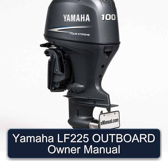 Yamaha LF225 OUTBOARD Owner Manual 