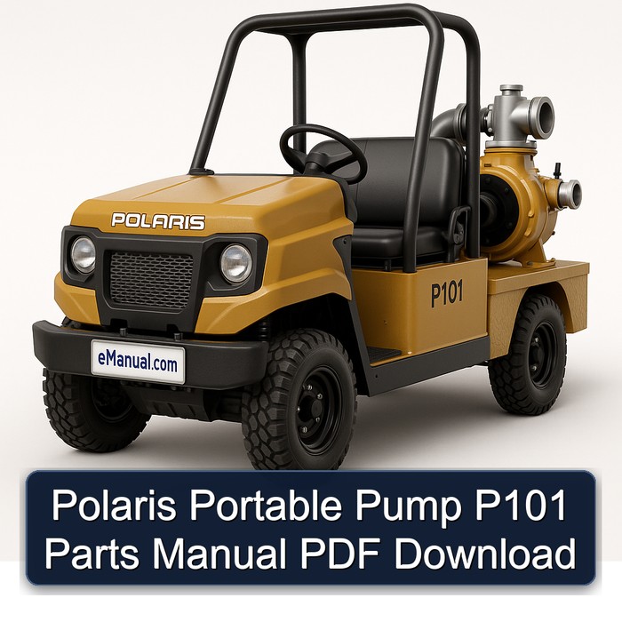 Polaris Portable Pump P101 Parts Catalog PDF Download