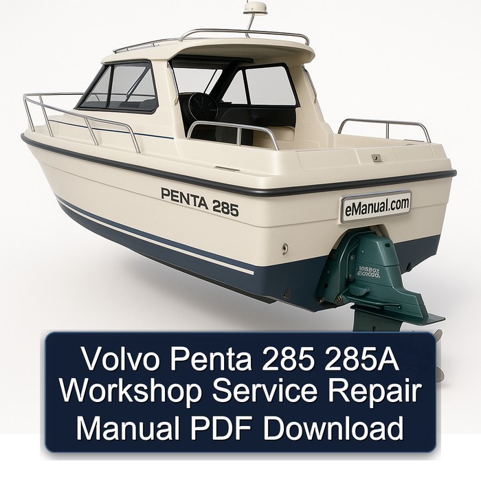Volvo Penta 285 285A Workshop Service Repair Manual PDF Download