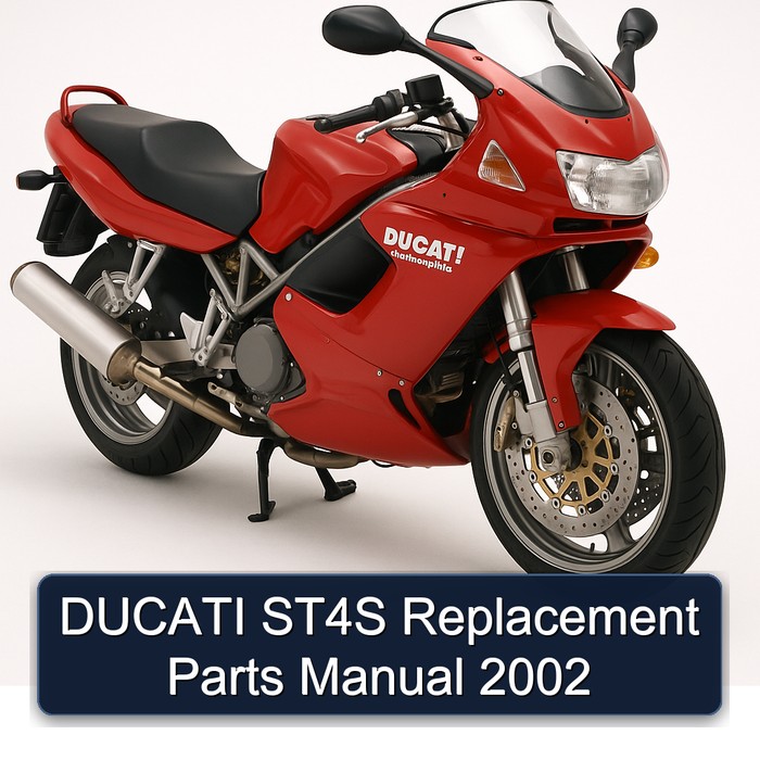 DUCATI ST4S Replacement Parts Manual 2002